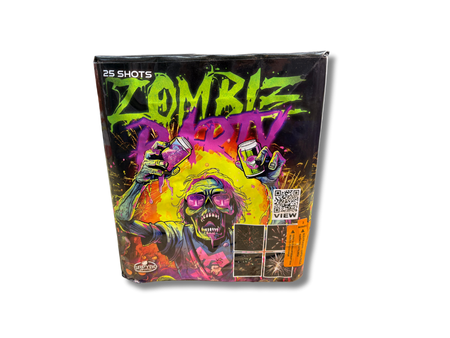 WYRZUTNIA ZOMBIE PARTY - 25 strzałów - 36mm - CLE4421 - SRPYRO