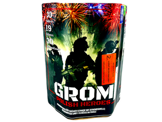 Bateria GROM Polish Heroes, 19 strzałów, 30mm - Gaoo