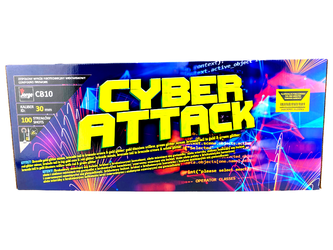 Bateria CYBER ATTACK, 100 strzałów, 30mm - Jorge
