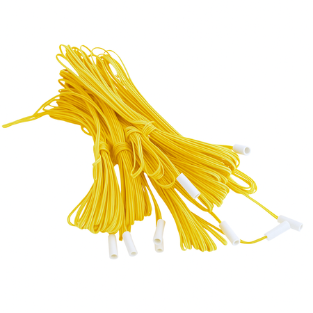 Zestaw 10x ZAPALNIK ELEKTRYCZNY - 5m - Żółty - PyroTech