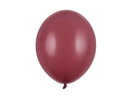 Balony lateksowe 30cm, Suszona Śliwka, 100 sztuk