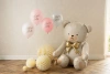 Balony 30cm - Welcome Baby - Różowy Mix - 6 sztuk