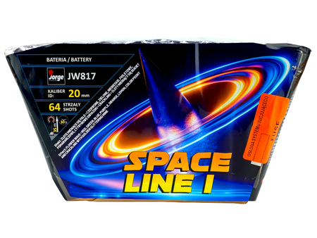 Bateria SPACE LINE I, 64 strzały, 20mm - Jorge