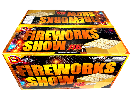 POKAZ FAJERWERKÓW - FIREWORKS SHOWE - 116s - CLE4562 - SRPYRO