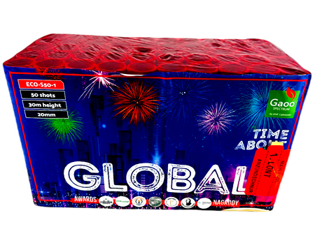 Bateria GLOBAL, 50 strzałów, 20mm - Gaoo