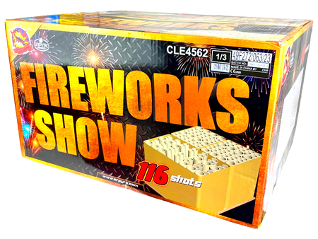 POKAZ FAJERWERKÓW - FIREWORKS SHOWE - 116s - CLE4562 - SRPYRO