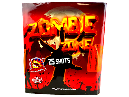 Bateria ZOMBIE ZONE, 25 strzałów, 30 mm - SRPYRO