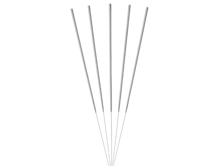 ZESTAW 60 szt - PIĘKNIE ZDOBIONE WESELNE ZIMNE OGNIE 70 cm