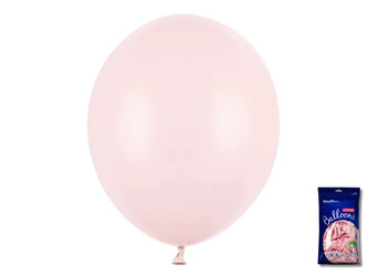 Balony lateksowe 30cm, pudrowy róż, 100 szt.