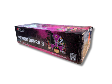 WYRZUTNIA PEKING OPERA 3, 243 STRZAŁY, 20/25/35 mm, HF-129-2223A-HF-114-2224, RIAKEO