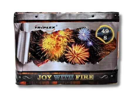 Bateria JOY WITH FIRE, 49 strzałów, 22mm - Triplex