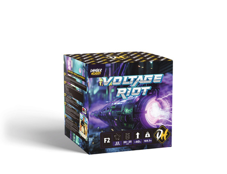 Wyrzutnia VOLTAGE RIOT - 23 strzały - 20-25mm - PC1W1