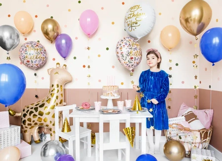 Balon foliowy Happy Birthday To You - Biały - 35cm
