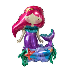 Balon Foliowy Syrenka 3D - 56 x 65 x 36 cm