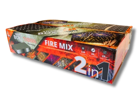 Bateria FIRE MIX, 228 strzałów, 20mm - Triplex