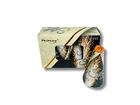 WULKAN SILVER TIME - 20 sekund - 1.5m - TXF695 - Triplex - 4 szt.