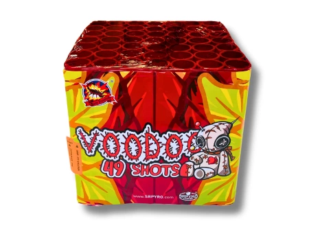 Bateria TURISTA VOODOO, 49 strzałów, 30mm - SRPYRO