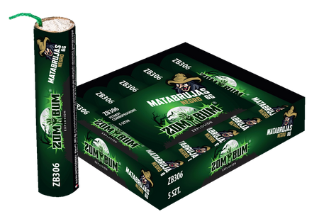 PETARDY HUKOWE MATABRUJAS NEGRO 6G - 5 szt. - ZB306