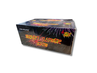 Bateria ZŁOŻONA BRIGHT FLOWER SHOW, 150 strzałów, 30mm - Triplex