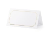 Wizytówki na stół - Ramka złoty - 9,5x5,5cm - 10 sztuk