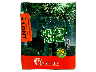 Bateria GREEN MINE, 16 strzałów, 20mm - Surex
