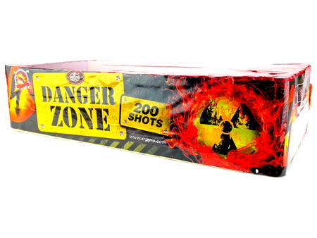 Bateria DANGER ZONE, 200 strzałów, 20 mm - SRPYRO