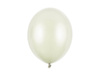 Balony lateksowe 30cm, jasnokremowy metalizowany, 10szt.