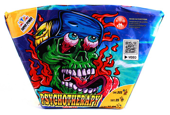 Bateria PSYCHOTHERAPY, 25 strzałów, 25mm - SuperPower