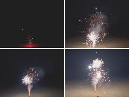 Fontanna/Wulkan - Shock crackling - CLE0557 - SRPYRO - 4 szt.