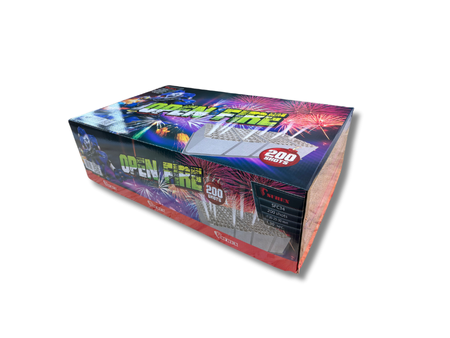 Pokaz OPEN FIRE, 200 strzałów, 20/25/30 mm - Surex