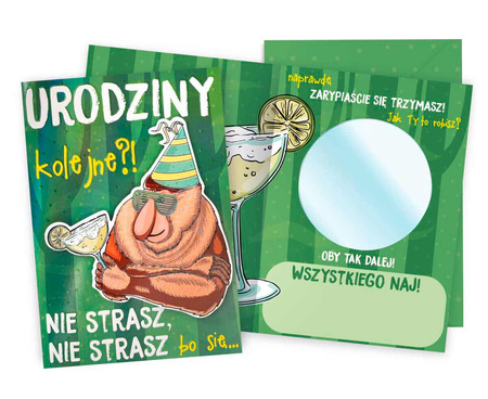 Kartka okolicznościowa, Urodzinowa, Janusz