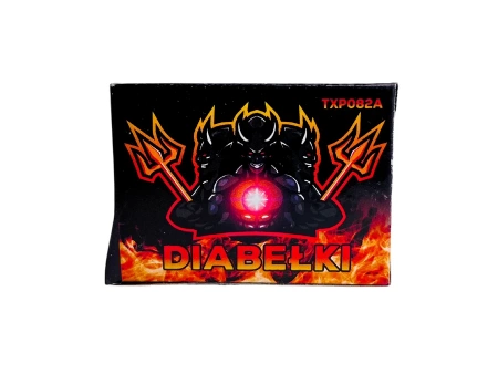 CAŁY KARTON 50x DIABEŁKI KOLOROWE (TXP082A) Triplex