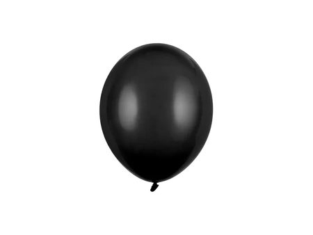 Balony lateksowe 12cm, Czarne - 100 sztuk