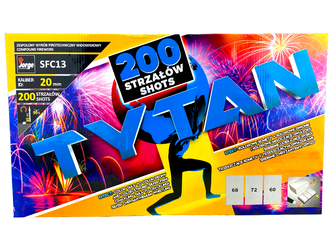 Bateria TYTAN, 200 strzałów, 20mm - Jorge