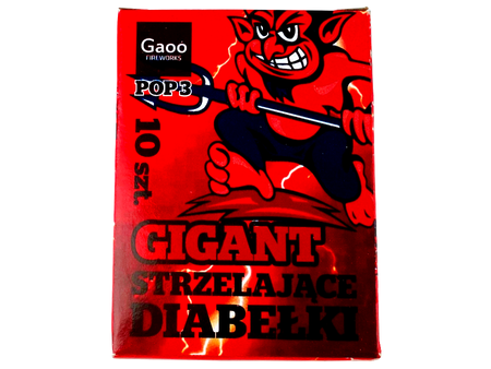 STRZELAJĄCE DIABEŁKI GIGANT, POP3, GAOO