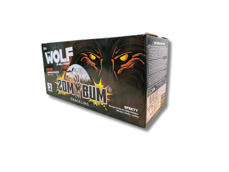 WYRZUTNIA WOLF OF THE WALL STREET COMBO, 51 strzałów, 30 mm, ZB341, ZOMBUM CRACKER
