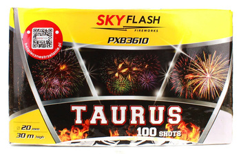 Bateria TAURUS - 100 strzałów, 20mm - Piromax