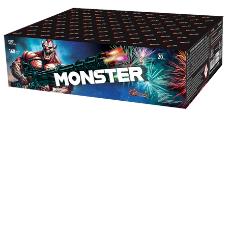 WYRZUTNIA MONSTER, 168 strzałów, 20 mm, CB401, ZomBum