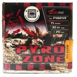 BATERIA PYRO ZONE - 15 strzałów 20mm PIROMAX