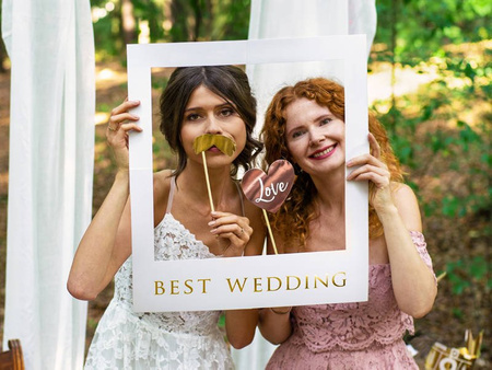 Gadżety do zdjęć z ramką, Best Wedding