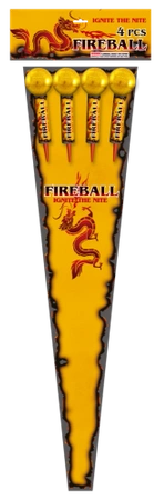 Rakiety FIREBALL - 4 szt - 22303-1 - SRPYRO