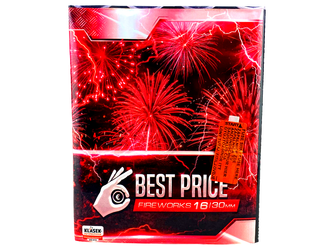 Bateria BEST PRICE, 16 strzałów, 30mm - Klasek
