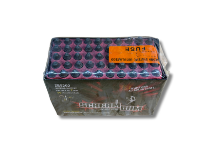 PISZCZKI WHISTLING ATTACK, SCREAM BUM, 50 strzałów, ZBS202, ZomBum