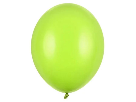 Balony lateksowe 30cm, limonkowy, 100 szt.