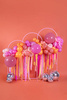 Balony Strong 12 cm, Pastel Peach, 100 sztuk