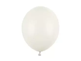 Balon lateksowy 30 cm, jasnokremowy, 1szt.