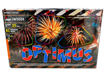 Bateria OPTIMUS, 81 strzałów, 25mm/1" - Jorge