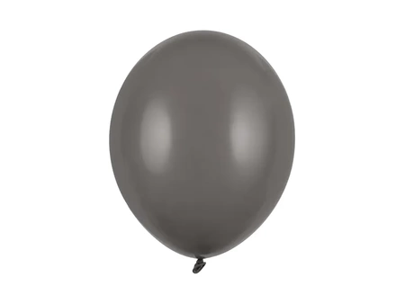  Balony lateksowe 30cm, szary, 100 szt.