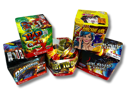 ZESTAW SYLWESTROWY 5 WYRZUTNI