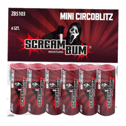 MINI CIRCIBLITZ - SCREAM BUM, 6 szt., ZBS103, ZomBum